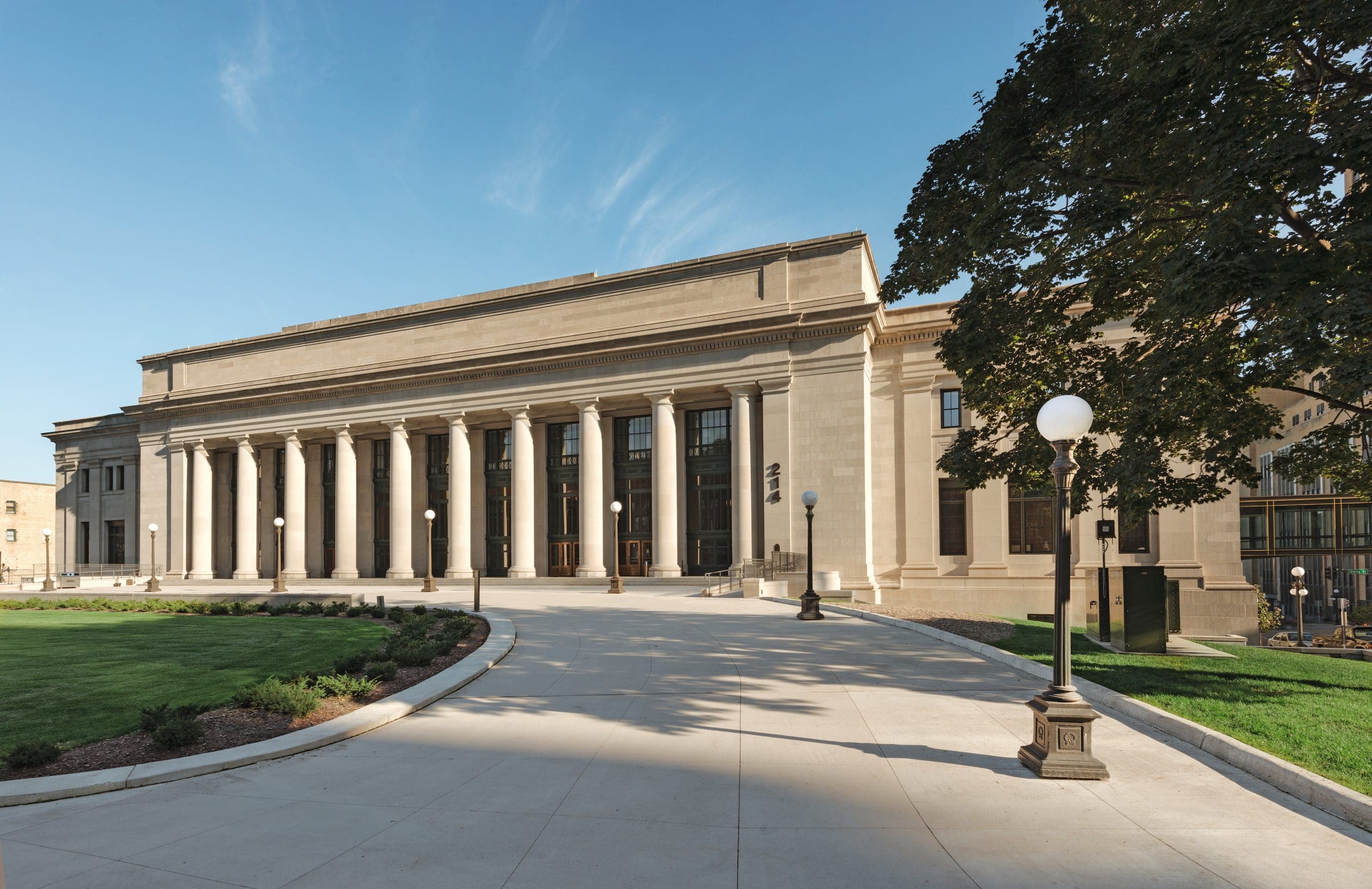 Union Depot building front entrance