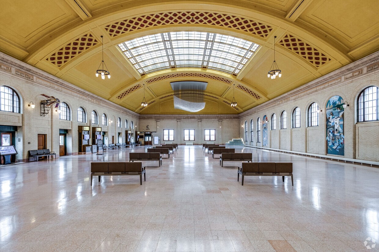 Waiting room at Union Depot