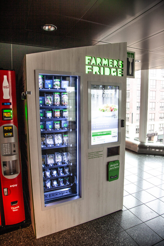 Farmer's Fridge vending machine