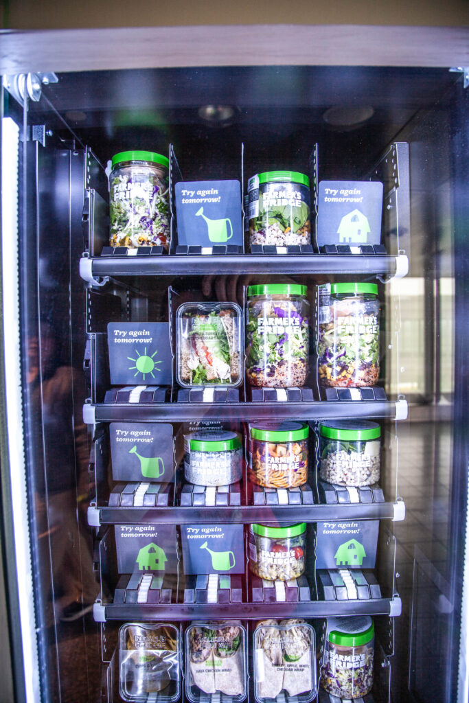 Farmer's Fridge vending machine